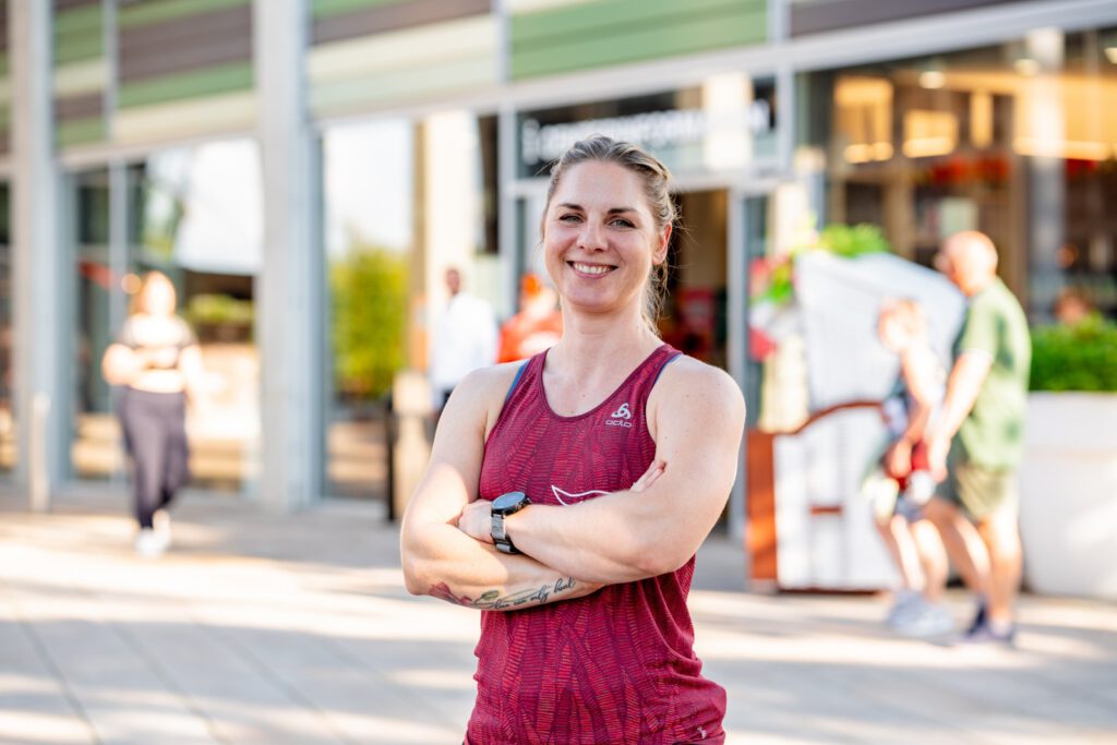 In Wolfsburg bin ich die richtige Adresse für Fitness und laufen. Lotti läuft.